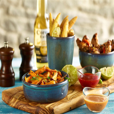 Форма кругла з бортом, 13 см, h 3,5 см, Terra - Blue, GenWare