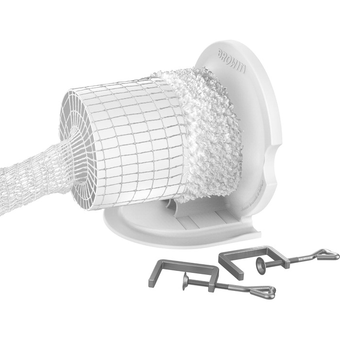 Аплікатор для ковбасних сіток пластиковий з сіткою 3 м, білий Browin