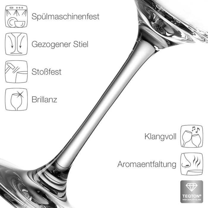 Бокал для ликера 90 мл, набор 6 предметов Cheers Leonardo