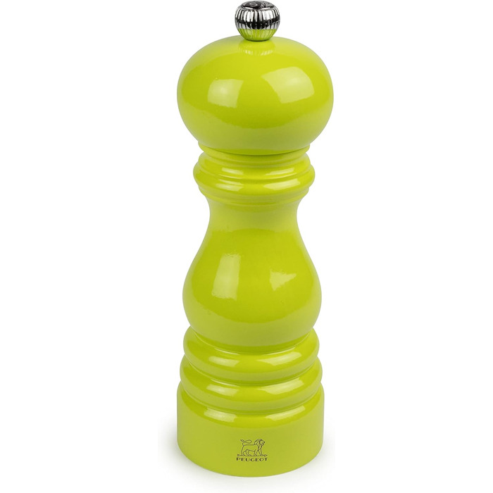 Париж 18 см - Колекція Paris-rama - Класичне регулювання помелу - Виготовлений з деревини, сертифікованої PEFC - (фісташково-зелений, соляний млин)