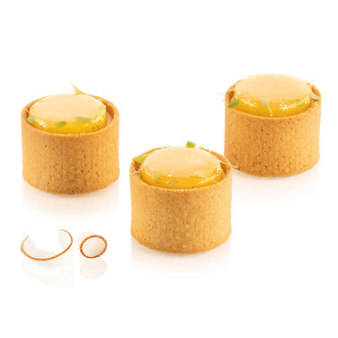 TARTE RING ROUND D50 H35 MM Пластикові кільця (6 шт.) Ø50 h35 мм