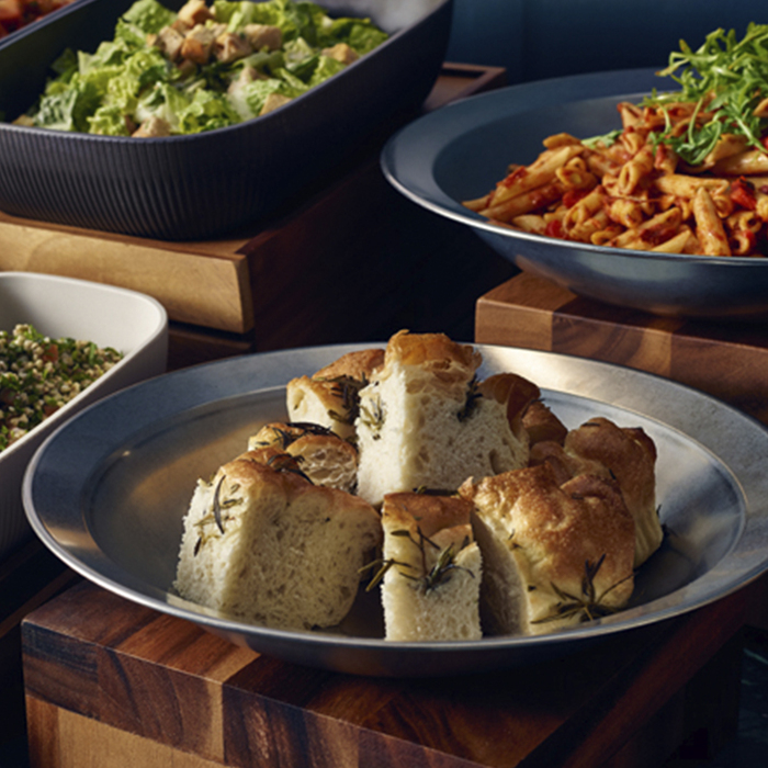 Блюдо глубокое 3 л, 35 см, Vintage Steel, GenWare