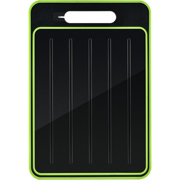 Дошка для розморожування та нарізання 31,1 х 21 см, чорний/зелений SMELEYOU