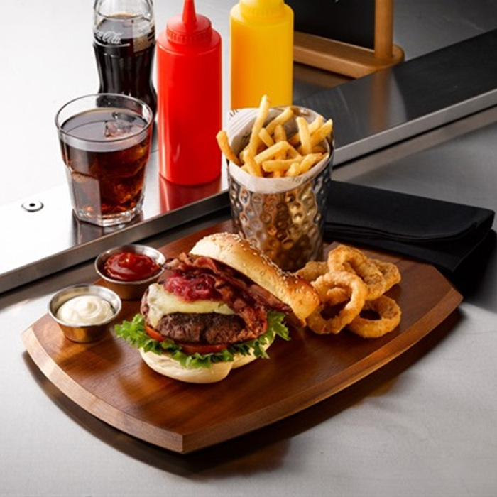 Склянка металева 470 мл, похилий конус, рельєфний, Stainless Steel, GenWare