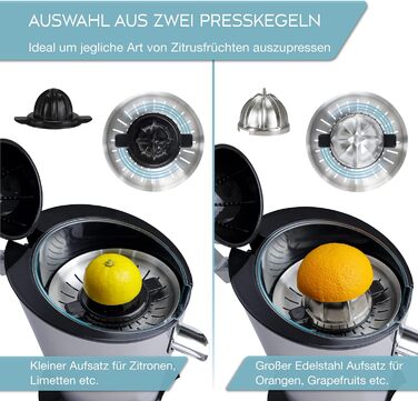 Соковижималка електрична 600 Вт для цитрусових LEBENLANG