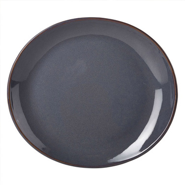 Тарілка овальна, 29,5х26 см Terra - Blue, GenWare