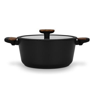 Кастрюля со стеклянной крышкой 26 см 5,44 л FEORELLA Fissman