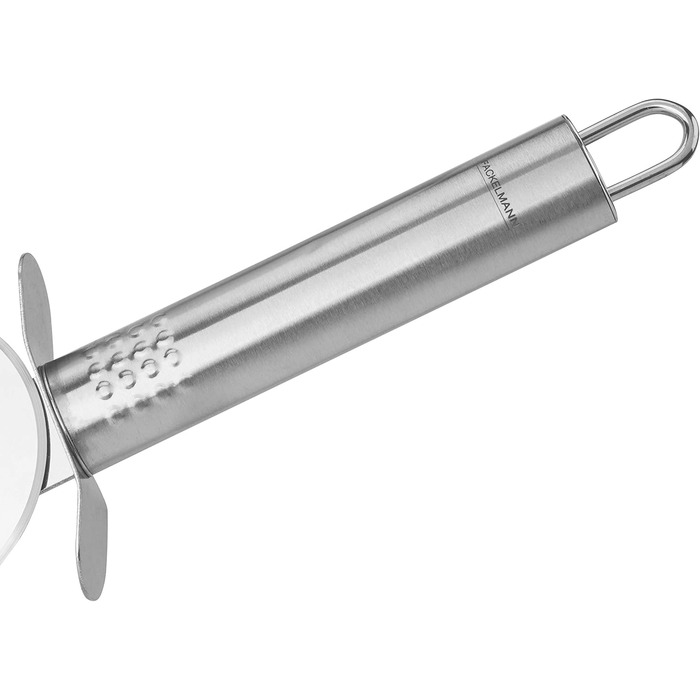 Відкривачка для консервів Fackelmann OVAL GRIP, практична відкривачка для консервів з нержавіючої сталі, універсальна відкривачка з ергономічною ручкою (колір сріблястий), кількість (18,5 см (уп. 2))