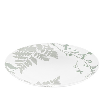 ARDESTO Тарілка обідня Capri, 26.8см, порцеляна, біло-зелений