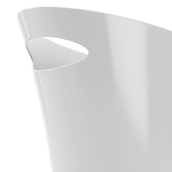 Контейнер для сміття 7,5 л білий Skinny Umbra