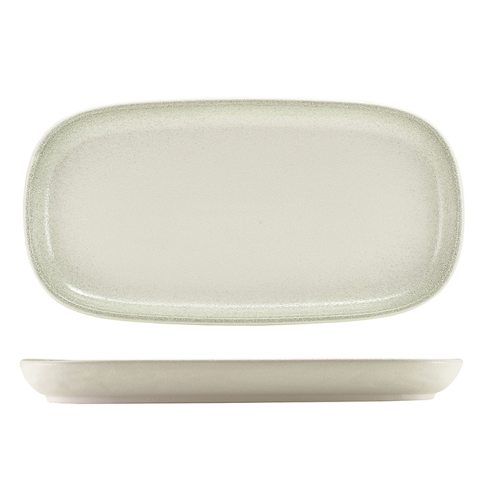 Страва прямокутна 30*15.5 см, сіра, Sereno Cirrus, GenWare