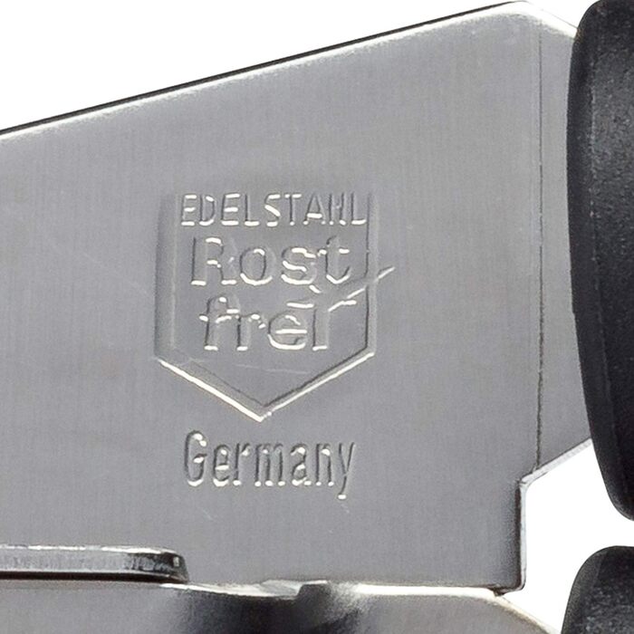 Прес для часнику Westmark - Premium Graphite Edition - з очисним елементом - не потребує очищення - для часнику, імбиру та інших - менше зусиль (Gallant)