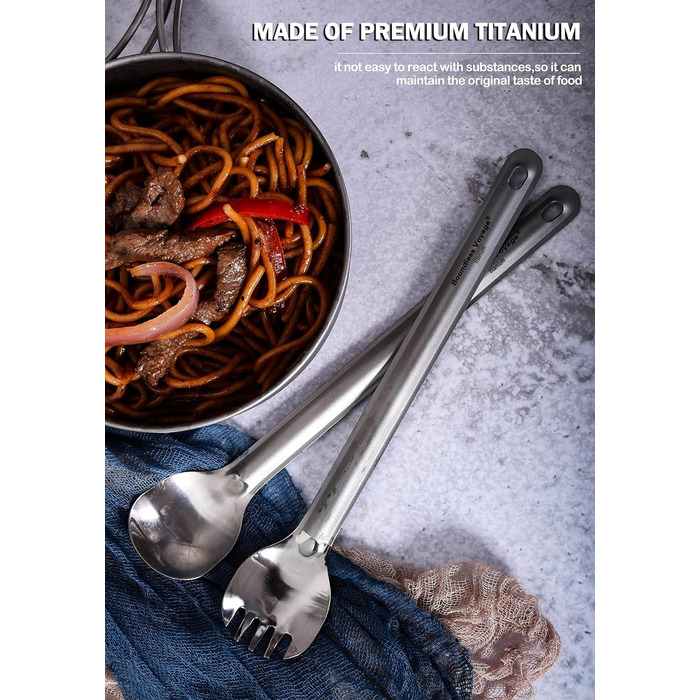 Титанові прилади для кемпінгу Boundless Voyage