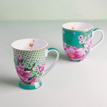 Кухоль для чаю Maxwell & Williams TEAS&C`S Silk Road Aqua, порцеляна, 440 мл