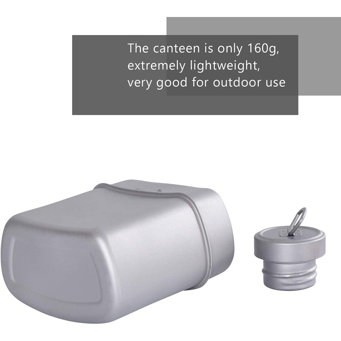 Військова пляшка для води 1100 мл iBasingo