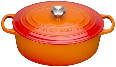 Гусятница / жаровня 27 см, помаранчевий Le Creuset