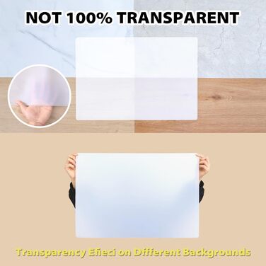 Антипригарний килимок для випічки 60 x 40 см прозорий SUPER KITCHEN