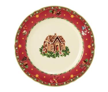 Тарілка для сніданку 20 см Marie-Luise Weihnachtsnostalgie Seltmann Weiden