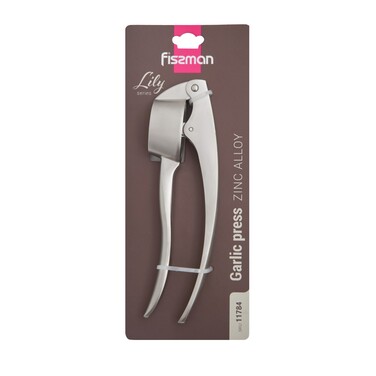 Пресс для чеснока Fissman LILY 16,5 см цинковый сплав (11784)