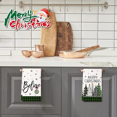 Набір з 2 різдвяних кухонних рушників 60 х 40 см Xmas 1 Yaclonq