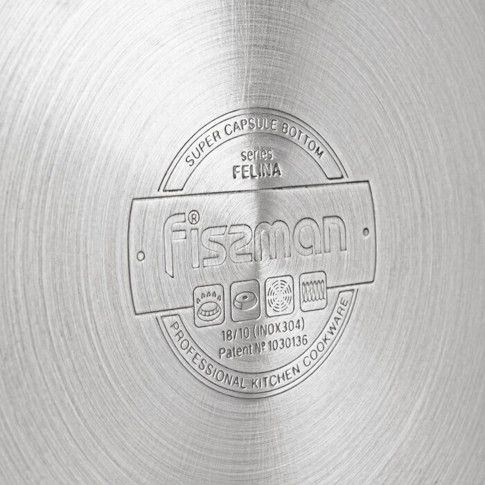 Каструля зі скляною кришкою 24 см 6,5 л FELINA Fissman