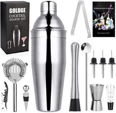 Коктейльний набір, 750 мл., 12 предметів GOLDGE