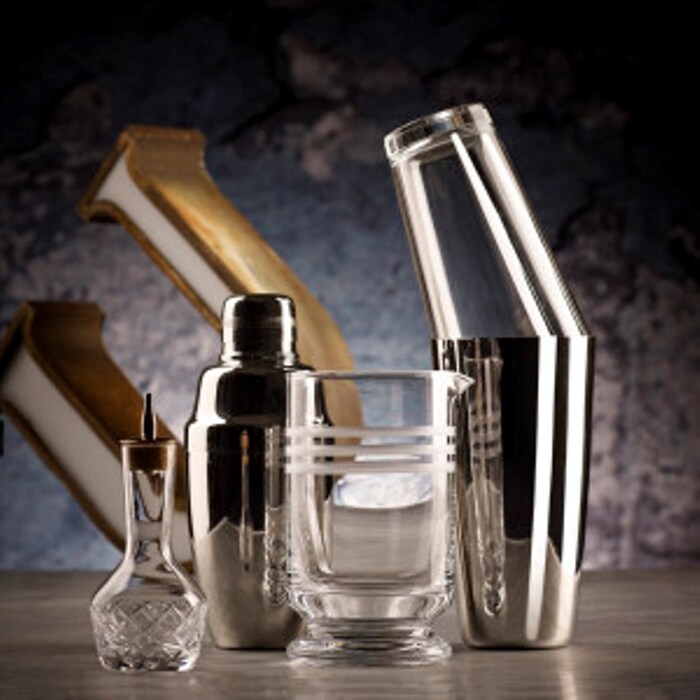 Бутылочка для биттеров 200 мл, 15 x 7.5 x 7.5 см, с алмазным узором, Urbanbar (Урбанбар)