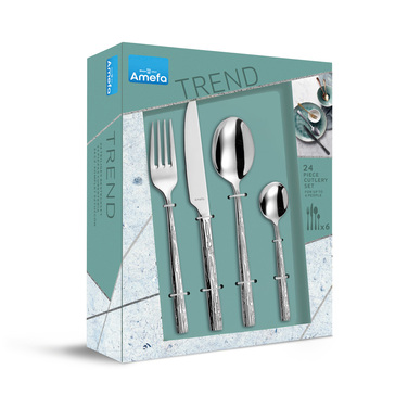 Набір столових приборів Amefa CALLIGRAPHY, 24 пр.