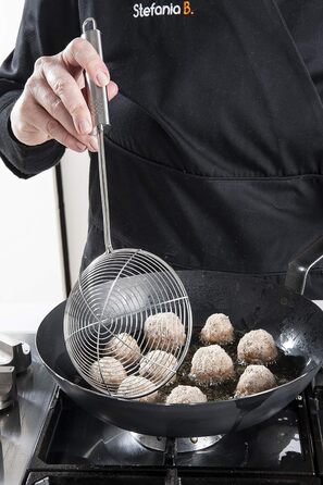 Цідильна ложка-сіточка 35 см Ovalgriff Fackelmann