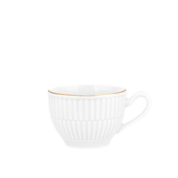 Чашка для эспрессо 0,10 л, белая с золотистым ободком Amina Goldrand Seltmann Weiden