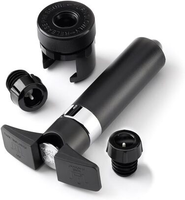 Вакуумна помпа з пробками, набір 4 предмети Peugeot