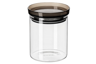 ARDESTO Storage Jar Fresh, 700мл, стекло, пластик, прозрачный