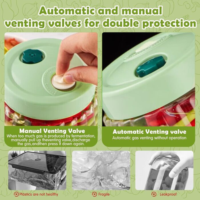 Банка для консервації 2 шт 1 л YUEYEE