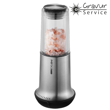 Млин для солі та спецій, 18,5 см сріблястий X-Plosion Gefu