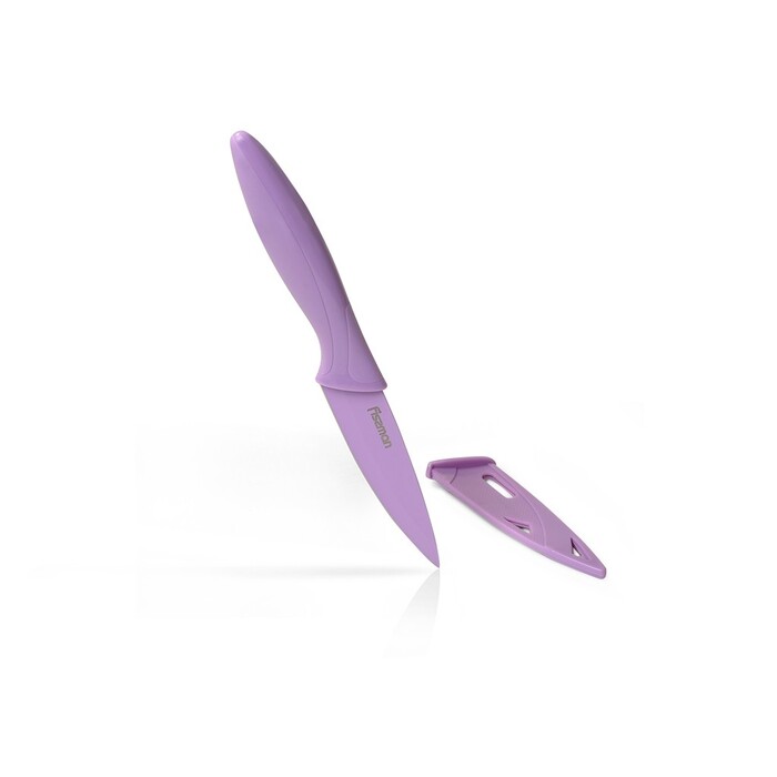 Обробний ніж Fissman CARAMELLA 10 см у чохлі (2550)