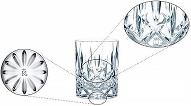 Набор стаканов для виски 0,3 л, 6 предметов, Noblesse Nachtmann