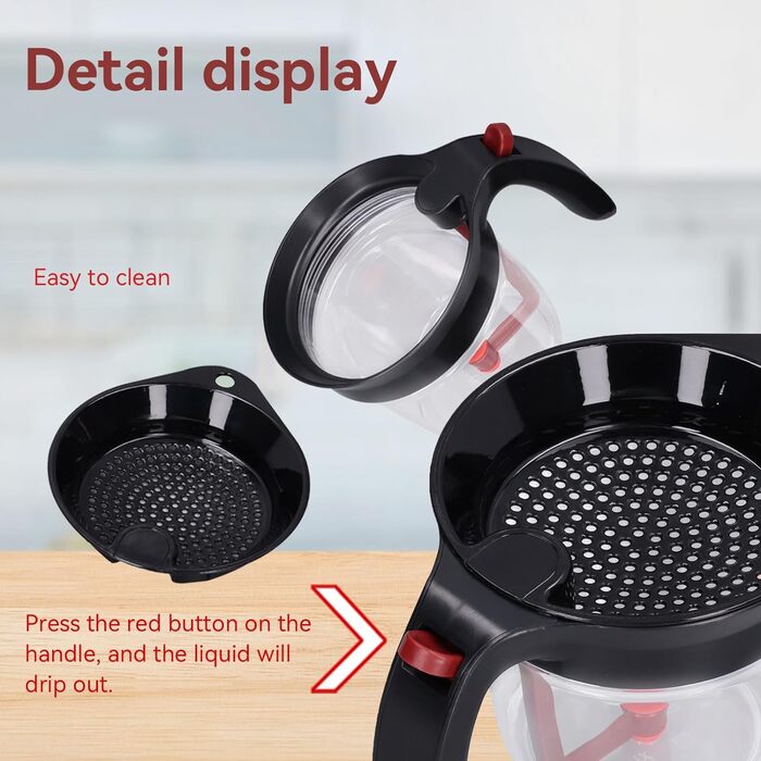 Сепаратор для отделения жира, 1 л Cyrank