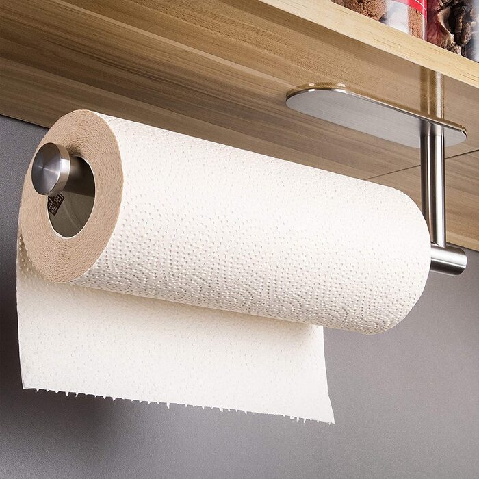 Тримач для паперових рушників 33,5 см срібло Ruicer