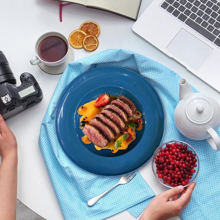 Тарілки для пасти 6 шт 23 см imposyu