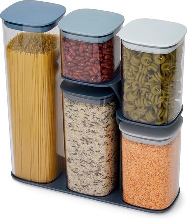 Набор емкостей для хранения 5 предметов голубой Podium Joseph Joseph