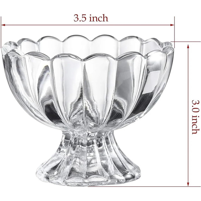 Набір креманок для морозива 6 шт. 142 мл WSQHAO