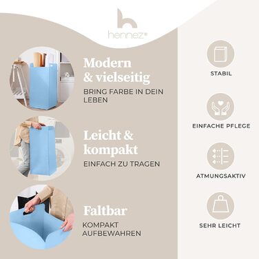 Кошики для зберігання, сумісні з IKEA KALLAX Shelf - Кошик для зберігання деревини Small Anthracite - Коробка для зберігання Полиця Кошик для зберігання - Паперовий ящик Повстяний кошик Складний кошик для білизни (75 л, синій)