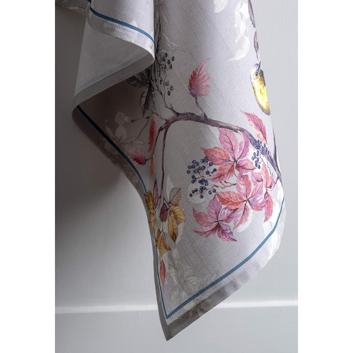 Набір із 3 багатоцільових кухонних рушників Maison d&39 Hermine Rural Christmas, 100 бавовна Барні рушники День подяки/Різдво (50 см x 70 см) (Рівнодення сірий)