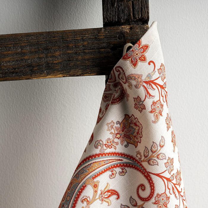 Набір із 3 багатоцільових кухонних рушників Барних рушників День подяки/Різдво (50 см x 70 см) (24 - Кашемір, 50 x 70 см (Набір із 3 шт.)), 39 Hermine Noel