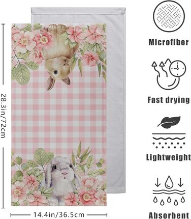 Різдвяні кухонні рушники Kwlegh, рушник для рук, різдвяна ялинка, цукерка-тростина, сніжинка, рушник для пальців, набір з 2 шт. , милий чоловічий банний рушник, високопоглинаючі рушники, 36 x (великодні)