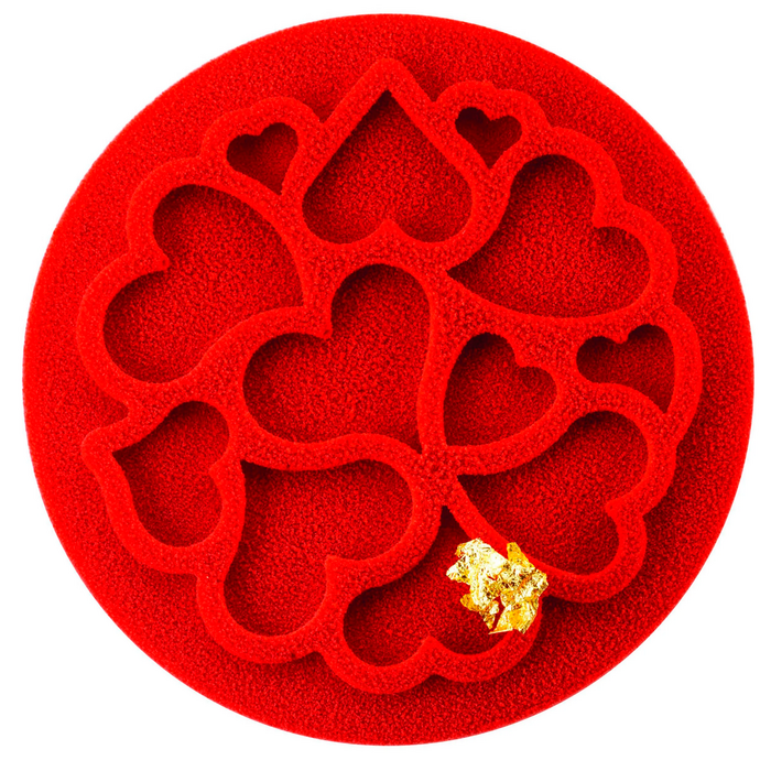 MINI LOVE DECOR Силіконовий килимок 'MINI LOVE' Ø 60 мм, h 2 мм, 6 шт х 2 мл