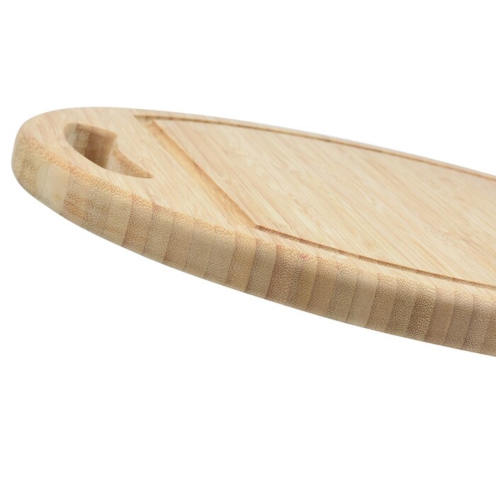 Обробна дошка для мяса, овочів і фруктів Fissman 33x33x1,9 см (8779)