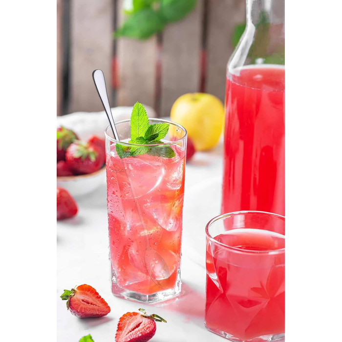 Набір ложок для лате з нержавіючої сталі 6 предметів Double.S