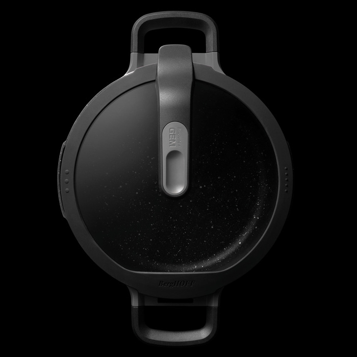 Сотейник с антипригарным покрытием BergHOFF STAY COOL, с 2-мя ручками, серый, диам. 28 см, 4,6 л