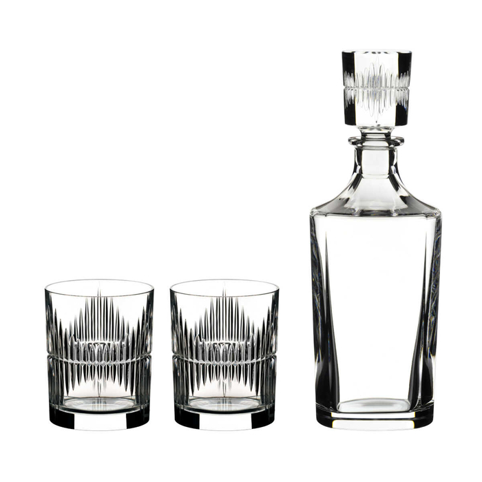 Набір склянки і графін для віскі, 3 предмета, Tumbler Riedel